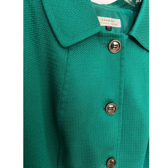Green Tahari Blazer - Picture 2 of 3